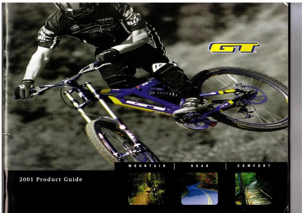 2001 GT Catalogue Retrobike